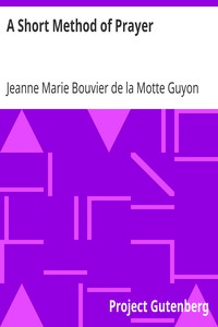 Book cover of "A Short Method of Prayer"