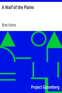 Book cover of "A Waif of the Plains"