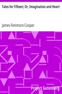 Book cover of "Tales for Fifteen; Or, Imagination and Heart"