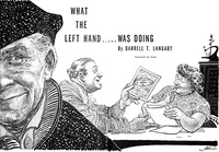 Book cover of "What The Left Hand Was Doing"