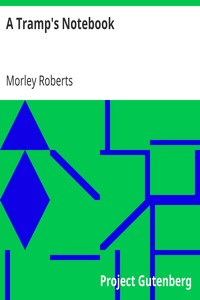 Book cover of "A Tramp's Notebook"