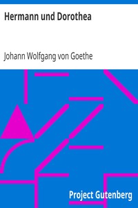 Book cover of "Hermann und Dorothea"