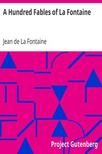 Book cover of "A Hundred Fables of La Fontaine"
