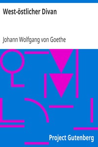 Book cover of "West-östlicher Divan"