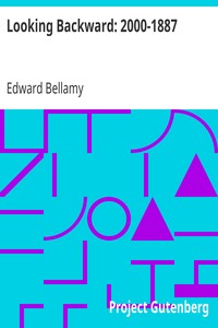 Book cover of "Looking Backward: 2000-1887"