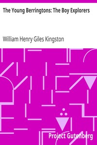 Book cover of "The Young Berringtons: The Boy Explorers"