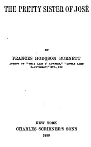 Book cover of "The pretty sister of José - 1889"