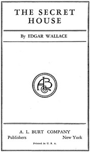 Book cover of "The Secret House"