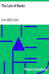 Book cover of "The Care of Books"