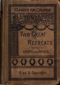 Book cover of "The Two Great Retreats of History"