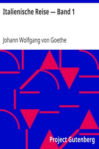 Book cover of "Italienische Reise — Band 1"