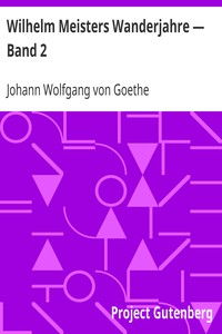Book cover of "Wilhelm Meisters Wanderjahre — Band 2"