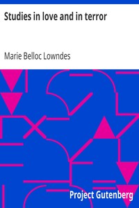 Book cover of "Studies in love and in terror"