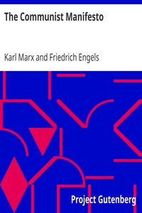 Book cover of "The Communist Manifesto"
