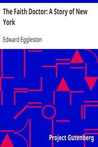 Book cover of "The Faith Doctor: A Story of New York"