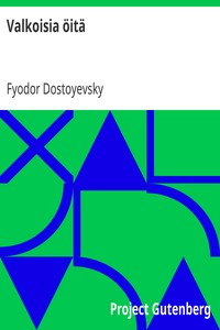 Book cover of "Valkoisia öitä"