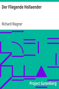 Book cover of "Der Fliegende Hollaender - The Flying Dutchman"