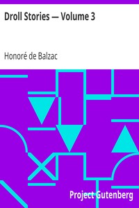 Book cover of "Droll Stories — Volume 3"