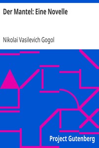 Book cover of "Der Mantel: Eine Novelle"