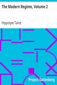 Book cover of "The Modern Regime, Volume 2"