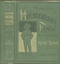 Book cover of "Adventures of Huckleberry Finn"