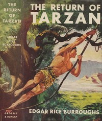 Book cover of "The Return of Tarzan"