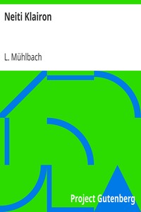 Book cover of "Neiti Klairon"