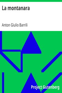 Book cover of "La montanara"