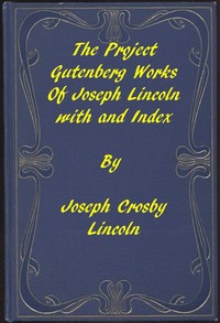 Book cover of "The Project Gutenberg Works of Joseph Lincoln: An Index"
