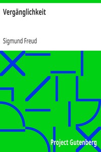 Book cover of "Vergänglichkeit"