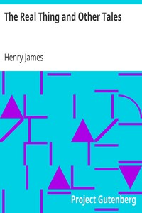 Book cover of "The Real Thing and Other Tales"