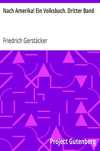 Book cover of "Nach Amerika! Ein Volksbuch. Dritter Band"