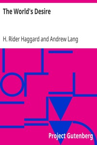 Book cover of "The World's Desire"