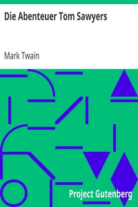 Book cover of "Die Abenteuer Tom Sawyers"