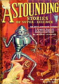 Book cover of "Astounding Stories of Super-Science January 1931"