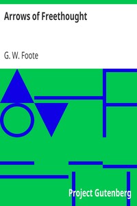 Book cover of "Arrows of Freethought"