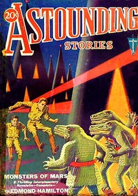 Book cover of "Astounding Stories,  April, 1931"