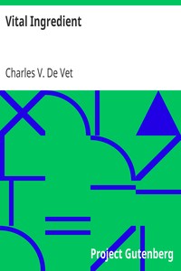 Book cover of "Vital Ingredient"