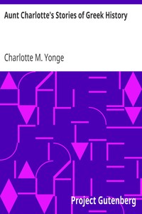 Book cover of "Aunt Charlotte's Stories of Greek History"