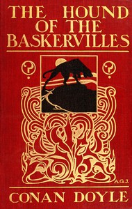 Book cover of "The Hound of the Baskervilles"