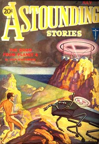 Book cover of "Astounding Stories, July, 1931"