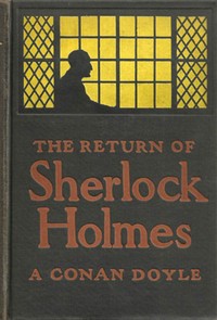 Book cover of "The Return of Sherlock Holmes"