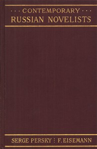 Book cover of "Contemporary Russian Novelists"
