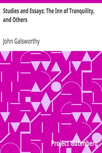 Book cover of "Studies and Essays: The Inn of Tranquility, and Others"
