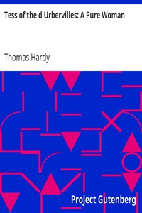 Book cover of "Tess of the d'Urbervilles: A Pure Woman"