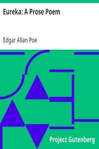 Book cover of "Eureka: A Prose Poem"