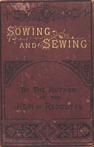Book cover of "Sowing and Sewing: A Sexagesima Story"