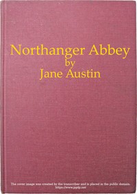 Book cover of "Northanger Abbey"