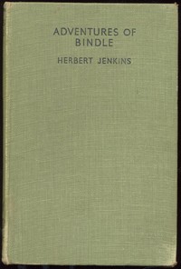 Book cover of "Adventures of Bindle"