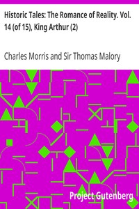 Book cover of "Historic Tales: The Romance of Reality. Vol. 14 (of 15), King Arthur (2)"